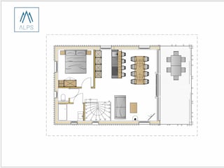 Chalet Haus im Ennstal Grundriss 26