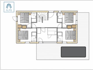 Chalet Haus im Ennstal Floor Plan 34