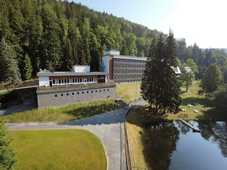 Apartment Zwota Außenaufnahme 3