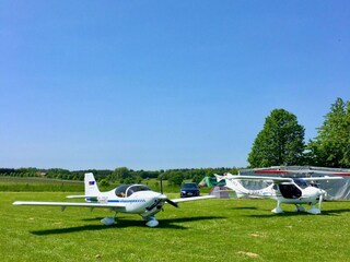Motor und Segelflug auf der Wasserkuppe
