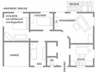 Holiday apartment Alpirsbach Floor Plan 26