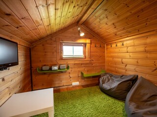 Chill-Empore unter´m Dach