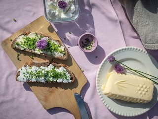 frühstücke auf der Loggia