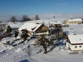 Unser Ferienhof im Winter