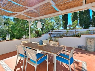 der Grillplatz vor der Küche