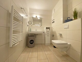 Badezimmer mit WC