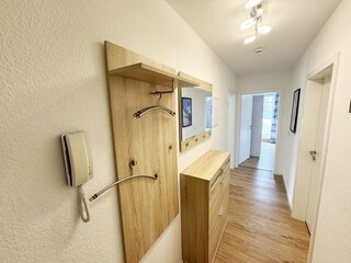 Flurbereich mit Garderobe