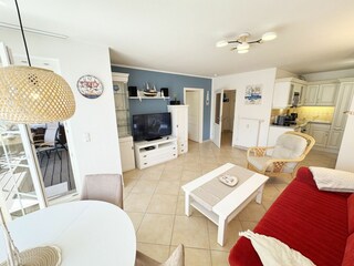 Wohnbereich mit offener Küche