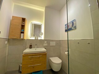 Badezimmer mit WC