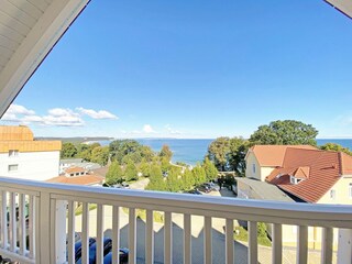 Panoramablick auf die Ostsee