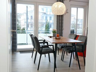 Esstisch für gemeinsames Essen