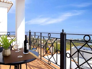 Traumblick vom oberen Balkon neben dem Wohzimmer