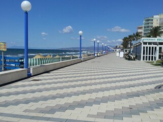 die Promenada von Torrox-Costa