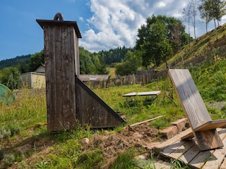 Freisitz im Garten mit Schwarzwaldblick