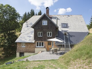 Ferienwohnung Eingang mit Terasse