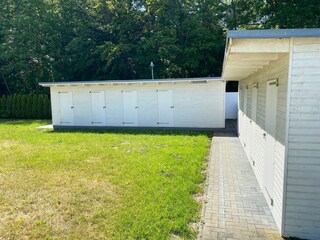 Schuppen zum Abstellen von Fahrrädern