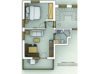 Vakantieappartement St. Leonhard in Passeier Grondplan 32