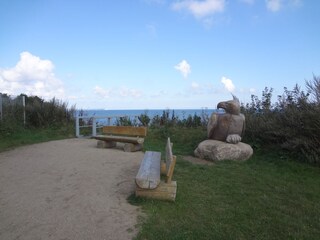 Treppe zum Steilufer 150m