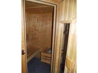 Sauna zum Aufwärmen an kalten Tagen