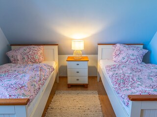 Schlafzimmer mit 2 Einzelbetten