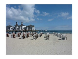 Die Seebrücke von Sellin.