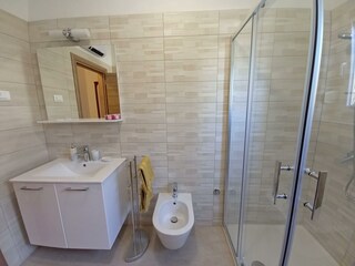 Waschbecken und Bidet