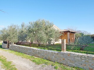 Eingezäunter Garten