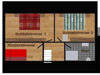 Vakantiehuis Steffenshagen Grondplan 40