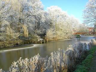 Winterimpressionen am Kanal