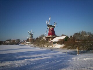 Greetsiel im Schnee