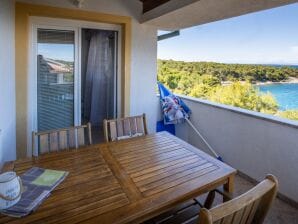 Two bedroom apartment with terrace and sea view Mali Lošinj, Lošinj A-8026-c