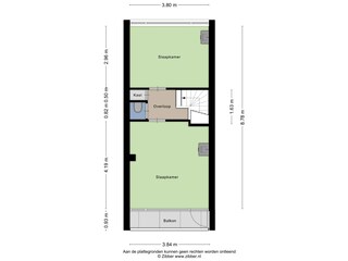 Holiday apartment Zoutelande Floor Plan 36