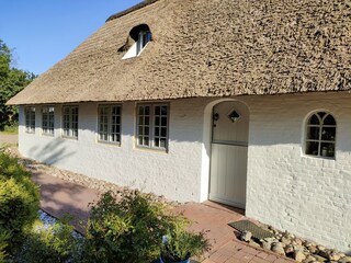 die Rückansicht vom Haus