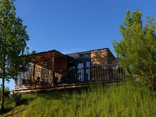 Wohnwagen Bayerbach Außenaufnahme 1