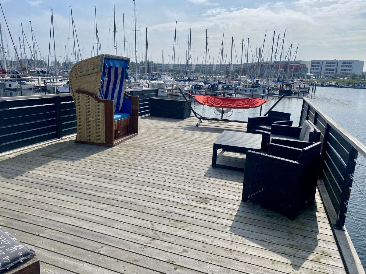 Viel Platz zum Chillen auf dem Sonnendeck