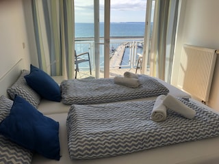 Der Blick aus dem Bett