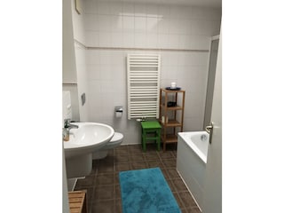 Badezimmer mit Oberlicht