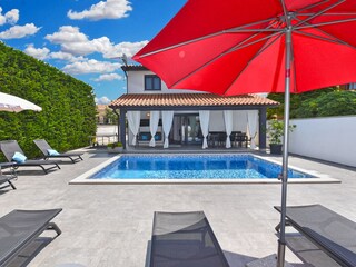 Casa de vacaciones Galižana Grabación al aire libre 3