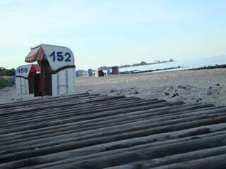 The beach in Hohwacht