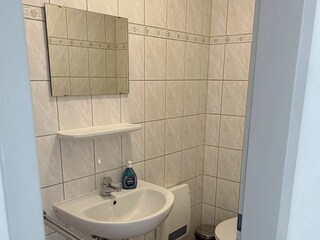 Gäste-WC im Obergeschoss