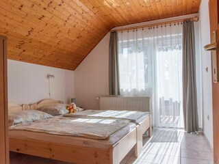 Zimmer des Familien-Appartements am Balaton