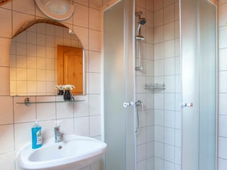 Badezimmer des Familien-Appartements Kovács