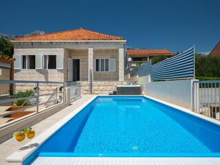 Villa Orebic Grabación al aire libre 7
