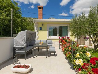 Ferienhaus Duće Außenaufnahme 7