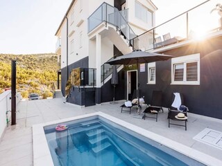 Villa Rogoznica Buitenaudio-opname 1