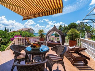 Vakantiehuis Maslenica Buitenaudio-opname 11