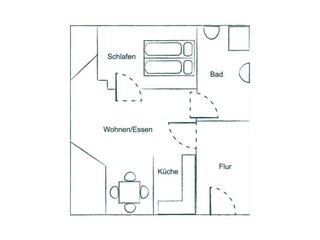 Ferienwohnung Bottrop Grundriss 21
