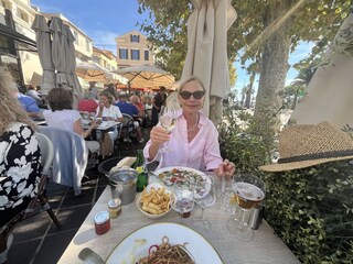 Tolle Restaurants in Ste. Maxime Mittags im Januar