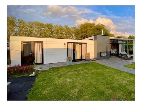Holiday house Chalet Duingras mit Zaun & Windschutz Nr. B125