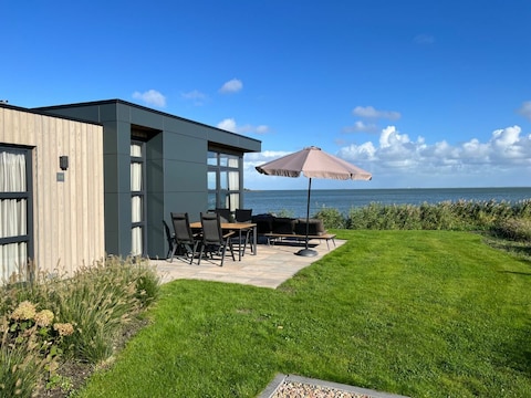 Holiday house Chalet Strandmuschel Erste Reihe mit Zaun Haus Nr. 215